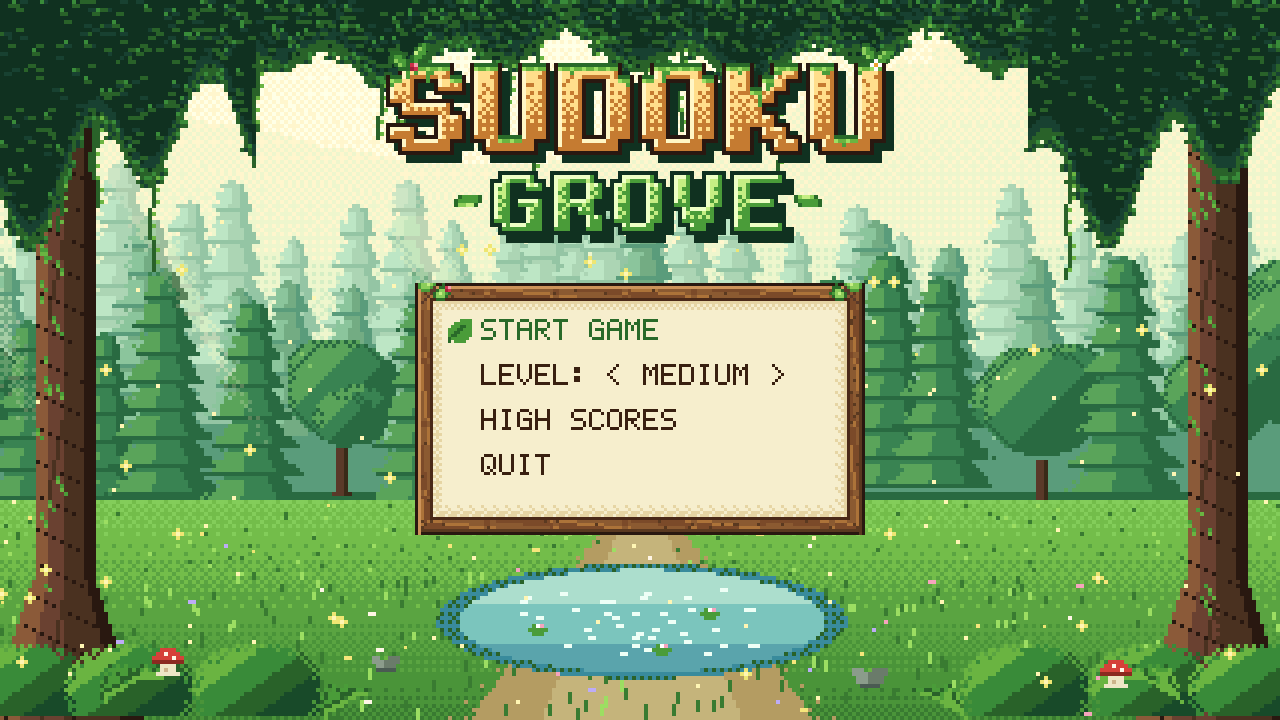 Title screen