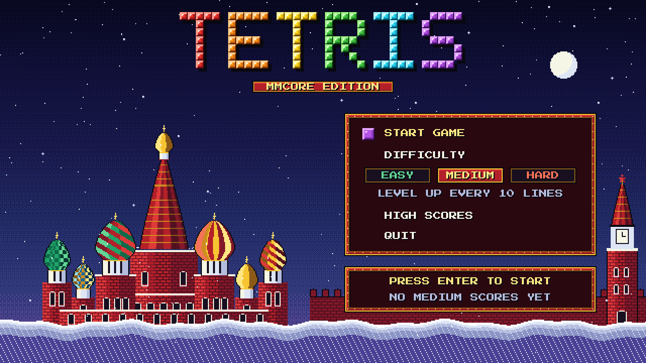 Title screen