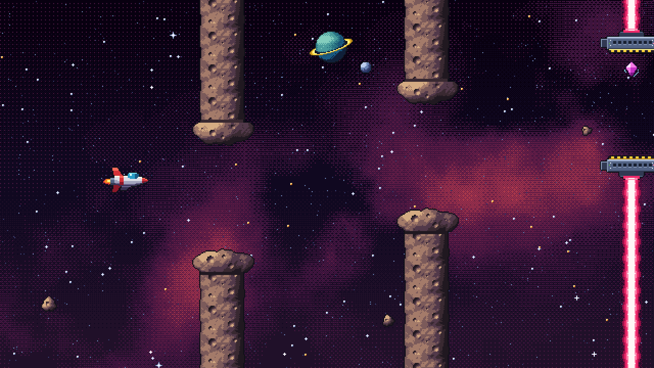 Threading the gaps